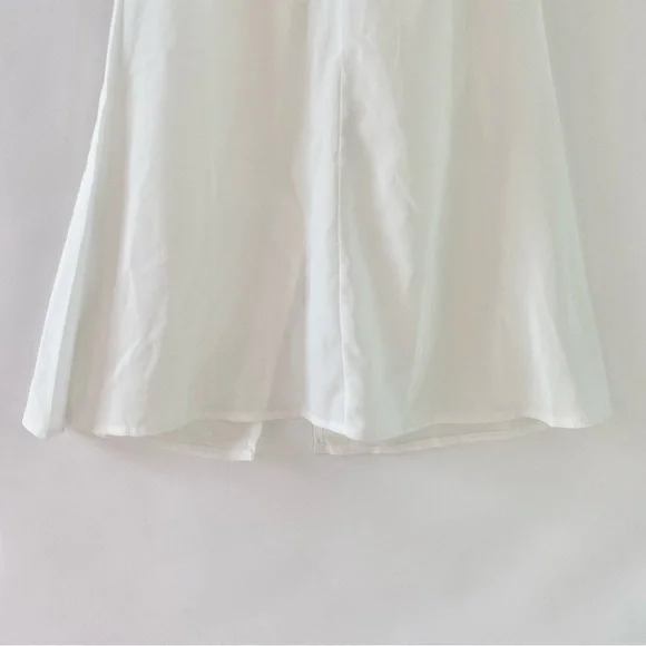 NWT Dress Me Zara White Lace Crop Top & Split Hem Maxi Skirt Two Piece Set Small - Picture 14 of 15